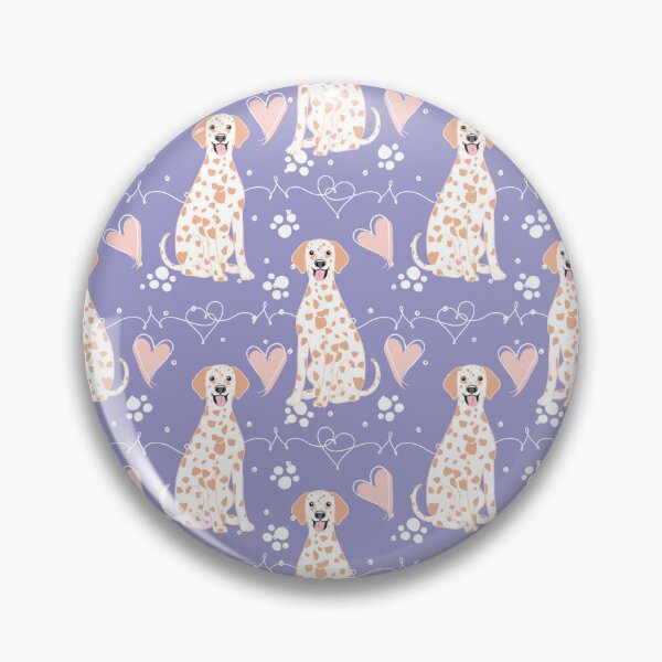 Item preview, LOVE Dalmatian - Lemon and White 2 designed and sold by Lulupainting.