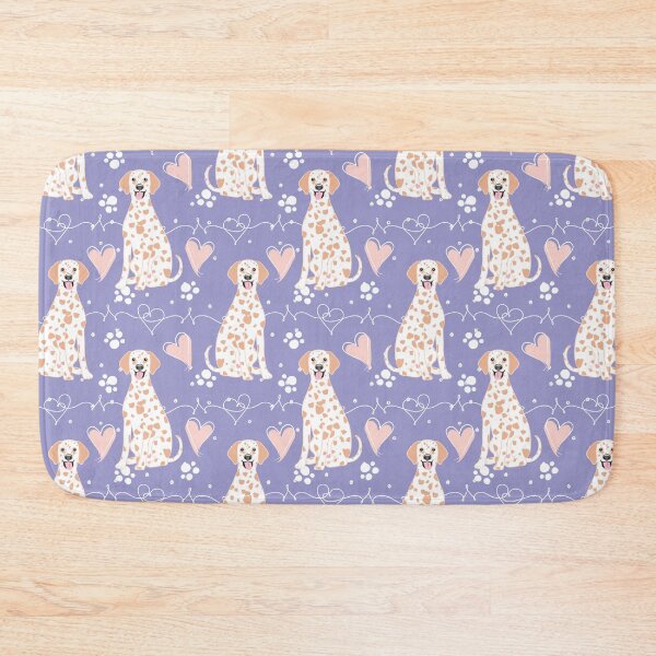 Item preview, LOVE Dalmatian - Lemon and White 2 designed and sold by Lulupainting.