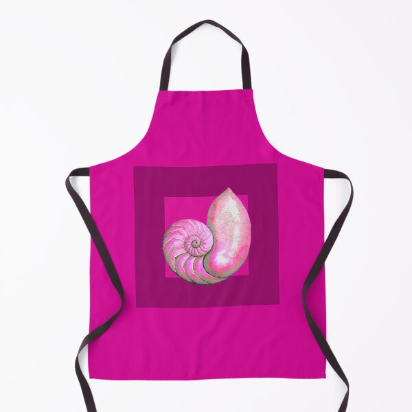 Item preview, Nautilus sea shell in magenta designed and sold by LisaLeQuelenec.