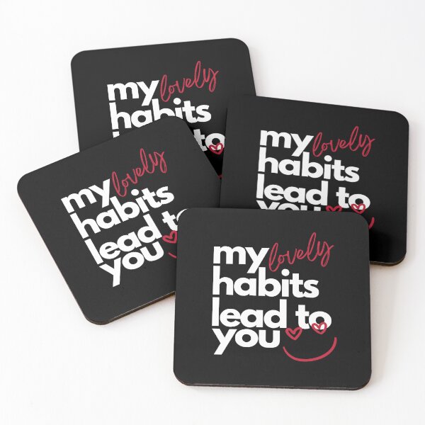 Item preview, My lovely habits lead to you designed and sold by Anvc-Art.