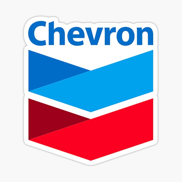 Gasoline CHVRN Sticker