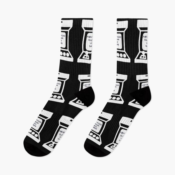 Item preview, Never too old for video games - Black designed and sold by BusyMonkeys.