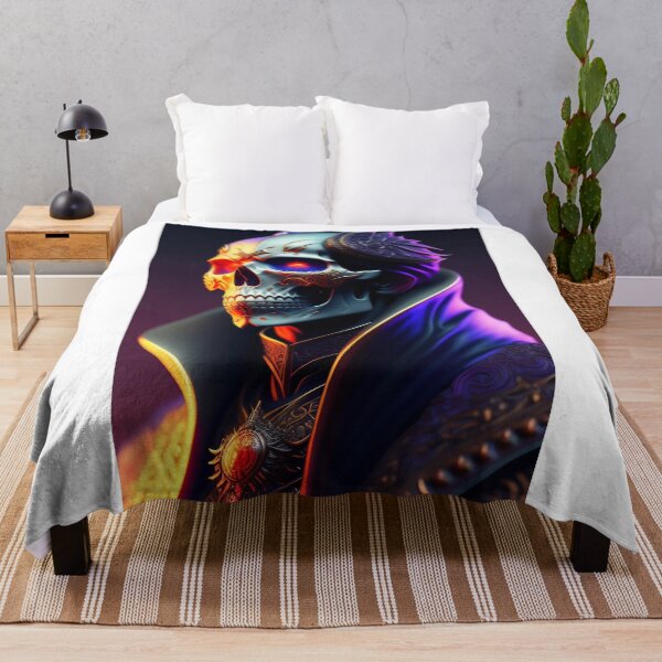 Item preview, Digital concept art of a full color Skull designed and sold by MarcusPetrus.