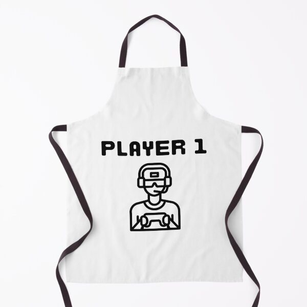 Item preview, Player One Gamer - White designed and sold by BusyMonkeys.