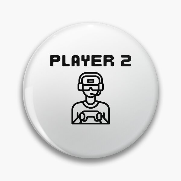 Item preview, Player Two Gamer - White designed and sold by BusyMonkeys.