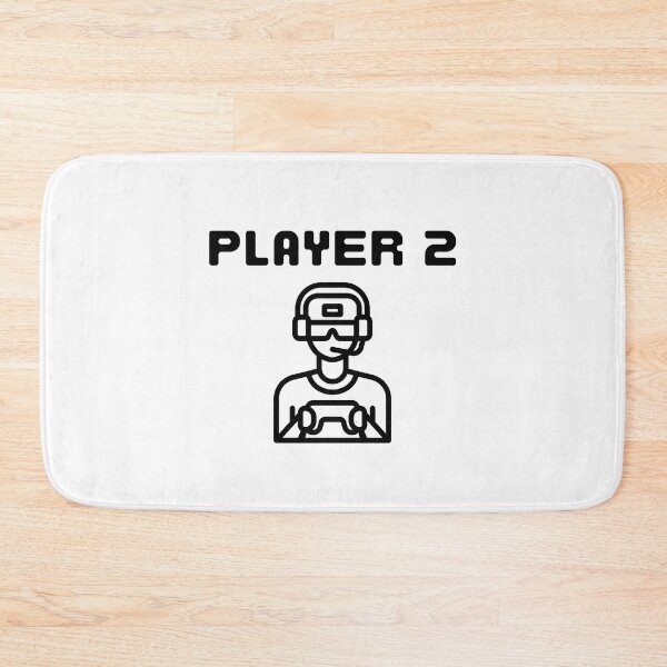 Item preview, Player Two Gamer - White designed and sold by BusyMonkeys.
