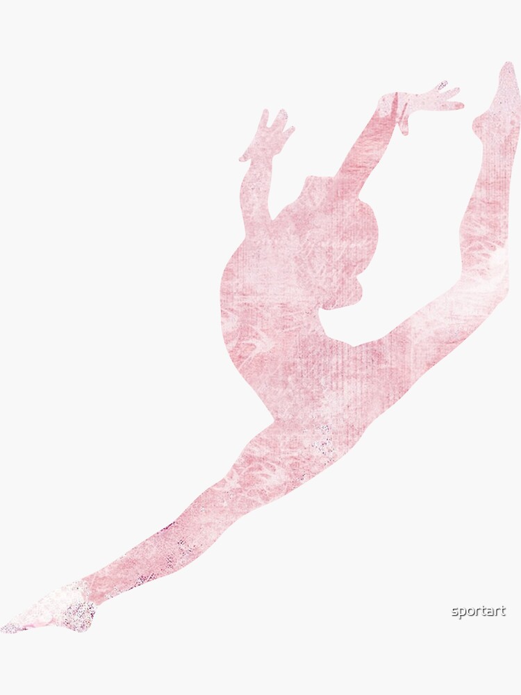 Leap - Pink by sportart