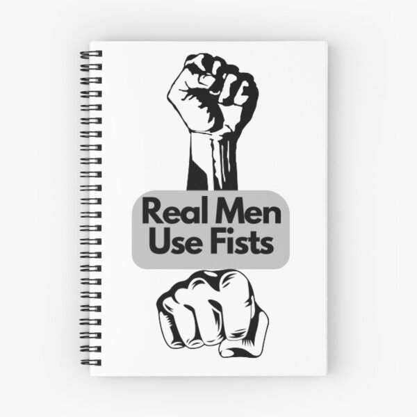 Item preview, Real Men Use Fists designed and sold by Exacto.