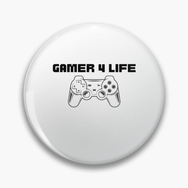 Item preview, Gamer for Life - White designed and sold by BusyMonkeys.