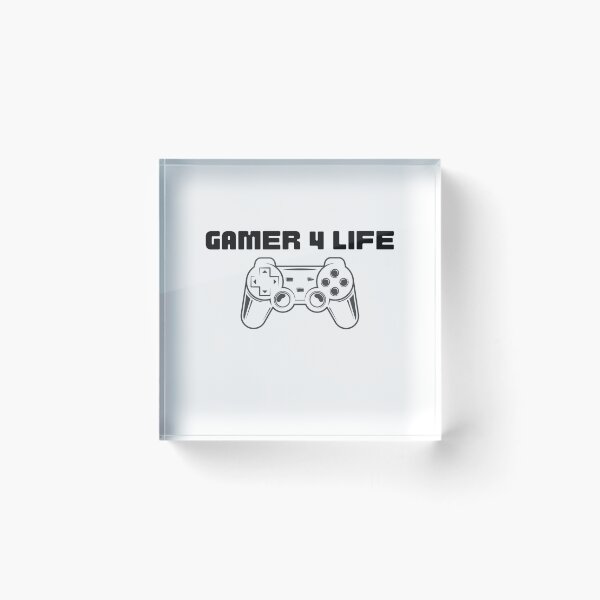 Item preview, Gamer for Life - White designed and sold by BusyMonkeys.