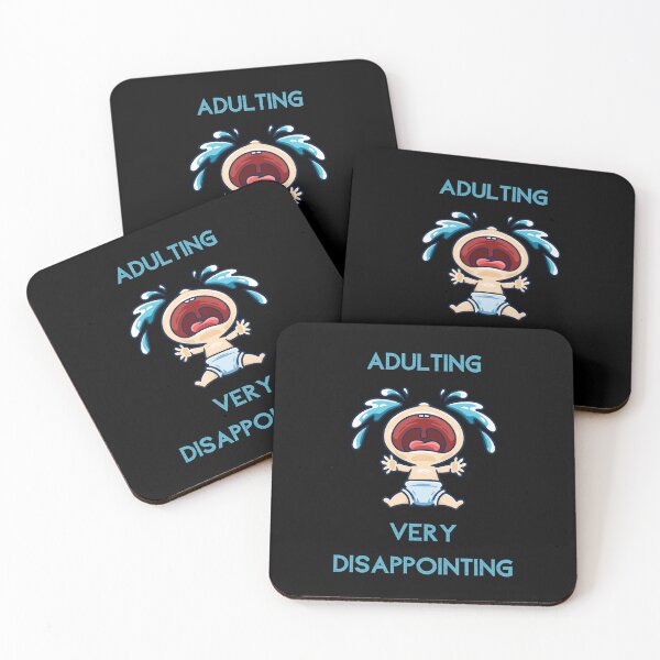 Item preview, Adulting is very disappointing designed and sold by schizarty.