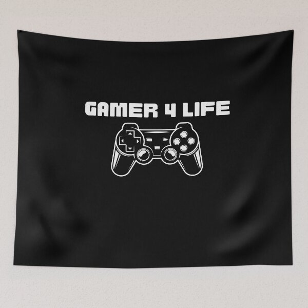 Item preview, Gamer for Life - Black designed and sold by BusyMonkeys.