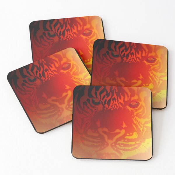 Item preview, Sunburnt Tiger designed and sold by GeekyIvyDesigns.
