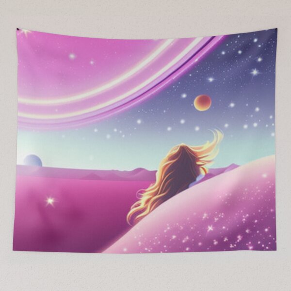 Item preview, Sweet young woman on a distant planet designed and sold by Girly-Universe.