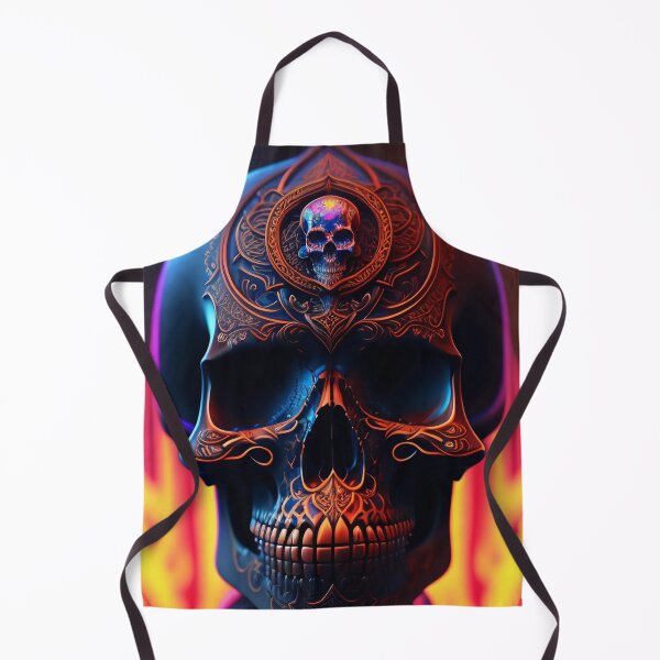 Item preview, Digital concept art of a full color Skull designed and sold by MarcusPetrus.