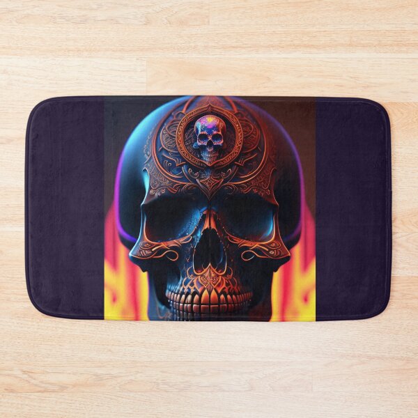 Item preview, Digital concept art of a full color Skull designed and sold by MarcusPetrus.