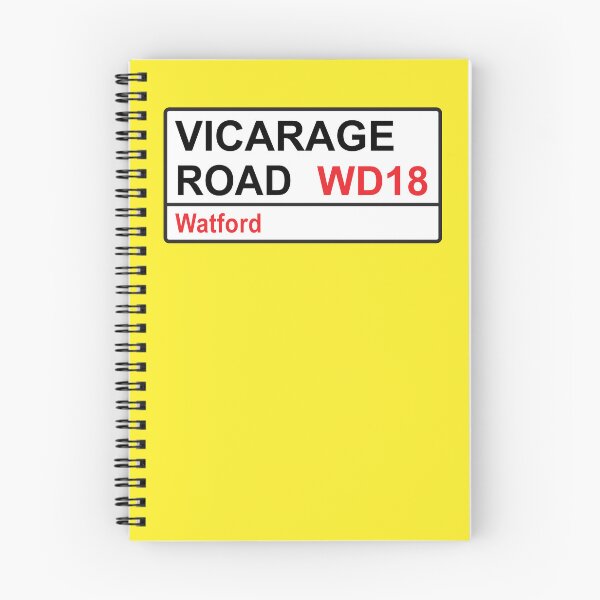 Item preview, Watford Football Team Vicarage Road Street Sign designed and sold by DelfDesign.