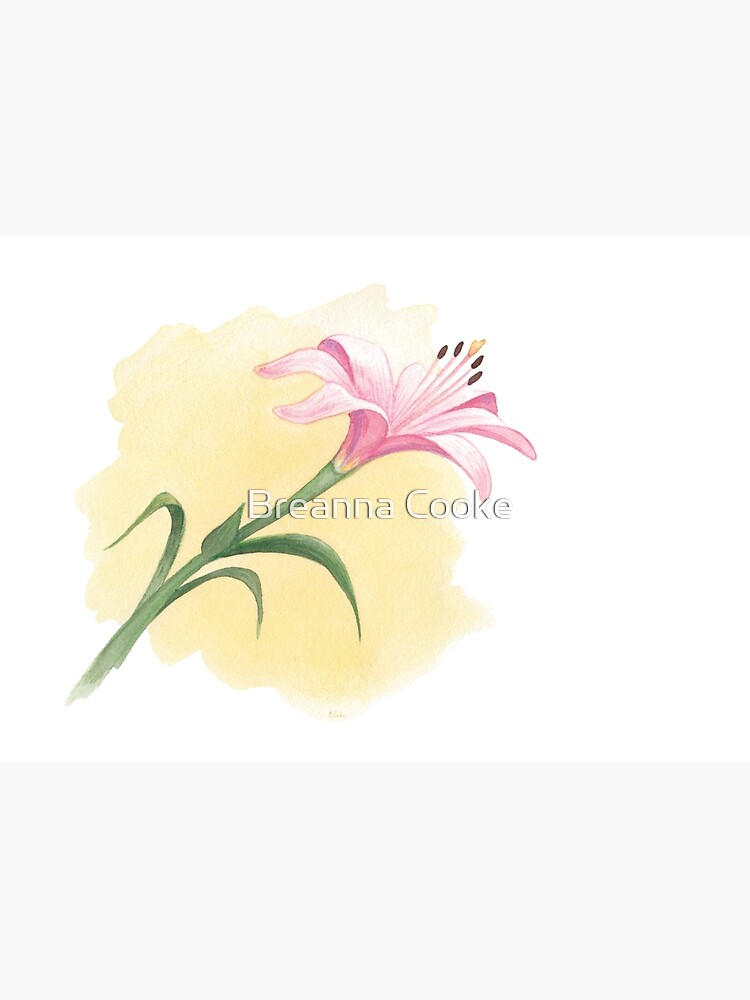 Thumbnail 2 of 2, Greeting Card, The Last Lily to Bloom designed and sold by breannacooke.