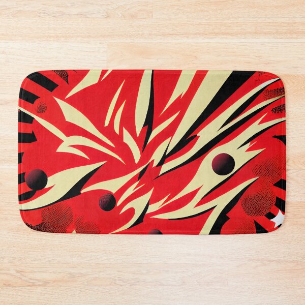 Item preview, Grand Explosive Cartoon Red Transitional Pattern Digital Painting designed and sold by CodeAndColors.