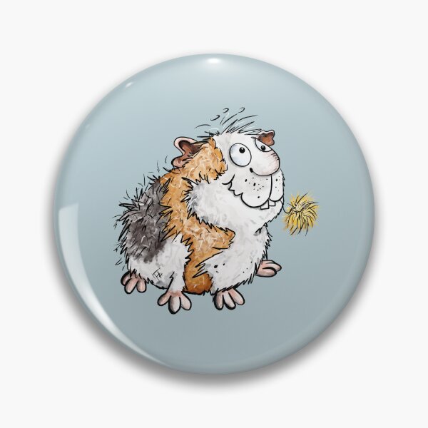 Item preview, Funny Guinea Pig Gnaws Dandelion designed and sold by modartis.