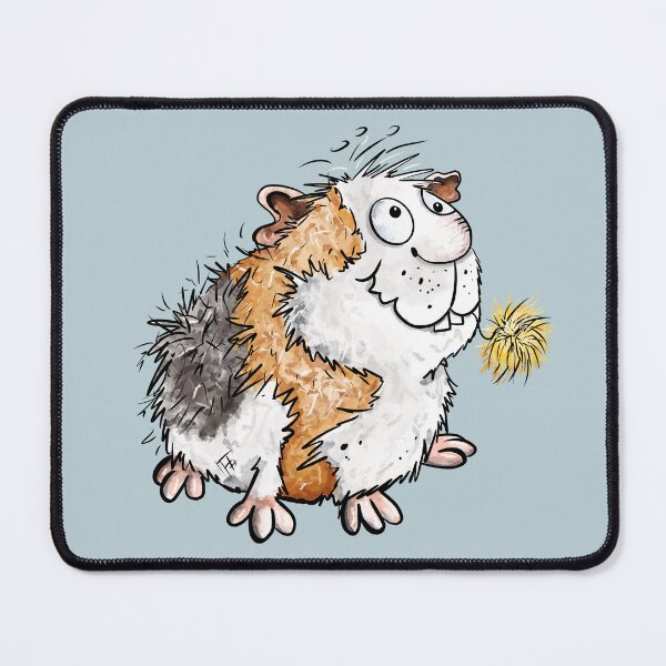Item preview, Funny Guinea Pig Gnaws Dandelion designed and sold by modartis.