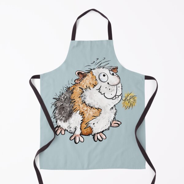 Item preview, Funny Guinea Pig Gnaws Dandelion designed and sold by modartis.