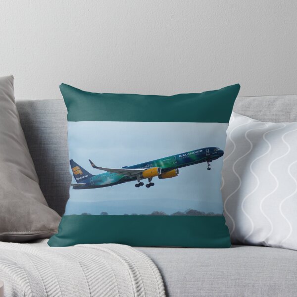 Item preview, Icelandair 757 'Northern Lights' Livery departing Manchester designed and sold by PlaneMad1997.