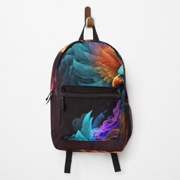 Item preview, Fenix - Feniks in Cloud of Rainbow Smoke designed and sold by AdamesArtStudio.