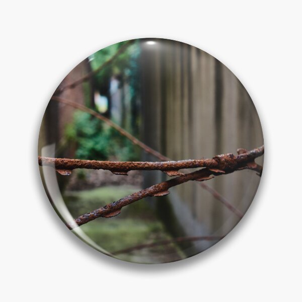 Item preview, Urbex Photography | passage with barbed wire designed and sold by Cora Wirth.