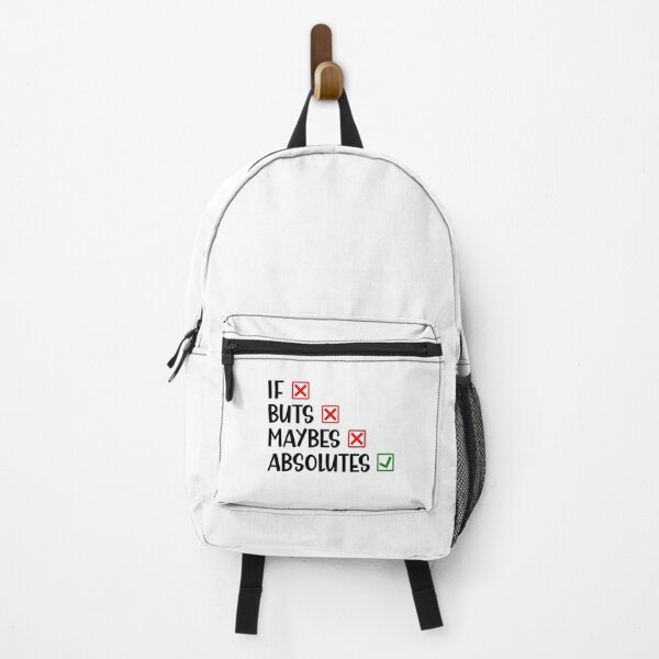 Item preview, if Buts and Maybes Absolutes Funny British Saying designed and sold by Dexter Freeman.