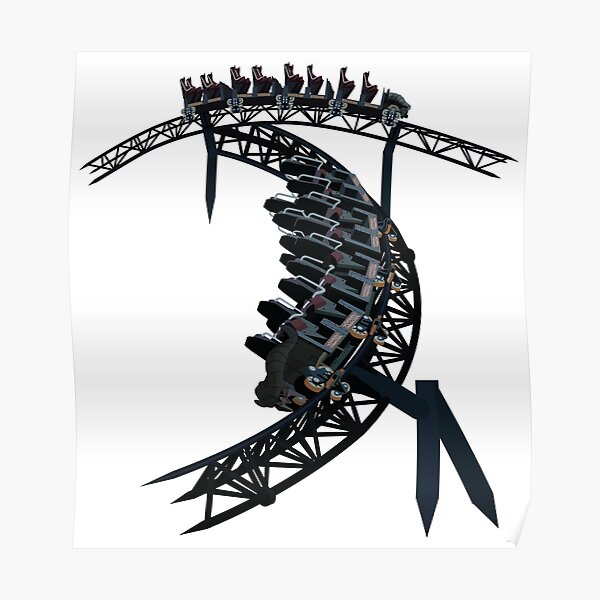 Taron at Phantasialand Design Poster