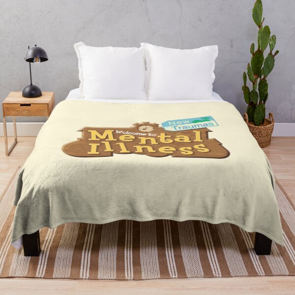 Item preview, Welcome To Mental Illness New Traumas Logo Parody designed and sold by everything4eva.