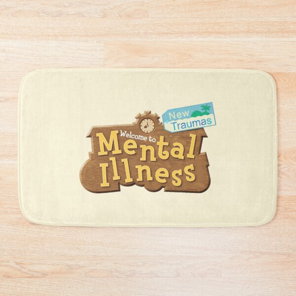 Item preview, Welcome To Mental Illness New Traumas Logo Parody designed and sold by everything4eva.