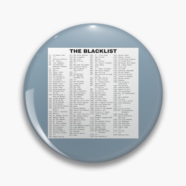 Item preview, The Blacklist Seasons  designed and sold by BoydBraun-L.