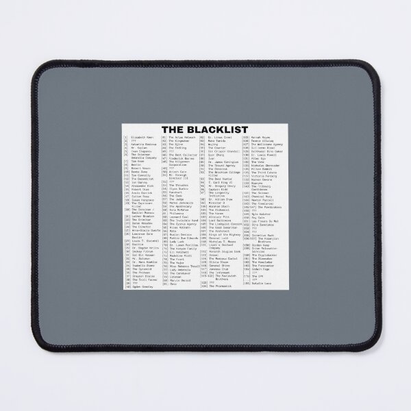 Item preview, The Blacklist Seasons designed and sold by BoydBraun-L.