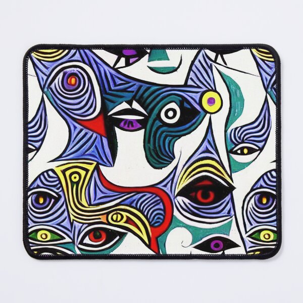 Item preview, Watchful Eye Pattern - Cubism - Eye designed and sold by FloralZoo.