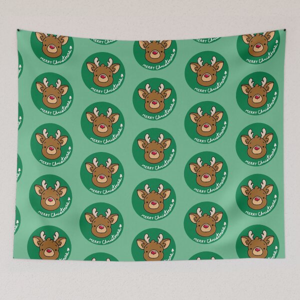Item preview, Cute Little Reindeer - Merry Christmas designed and sold by Olivia Bussiere.