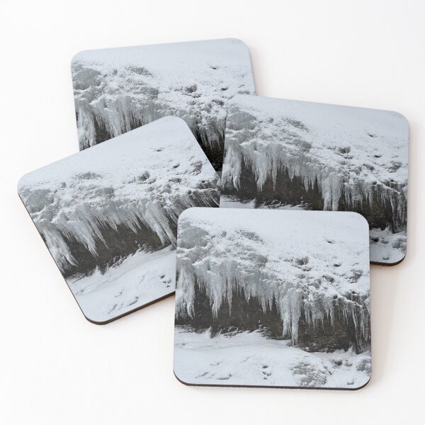 Item preview, Icicles on cliff designed and sold by DrAgonPhotos.