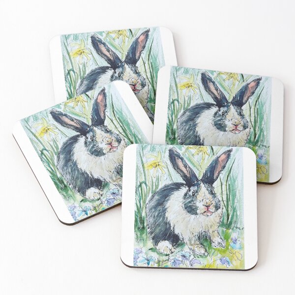 Item preview, Dutch Rabbit designed and sold by AnjuPaintings.