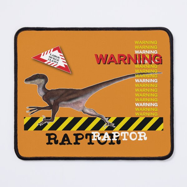Item preview, Warning Raptor Dinosaur designed and sold by March90.