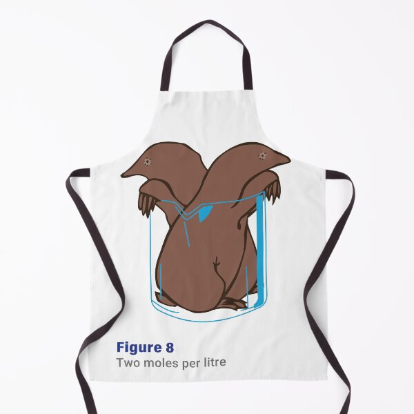 Item preview, Two moles per litre - pun meme designed and sold by Rzera-.