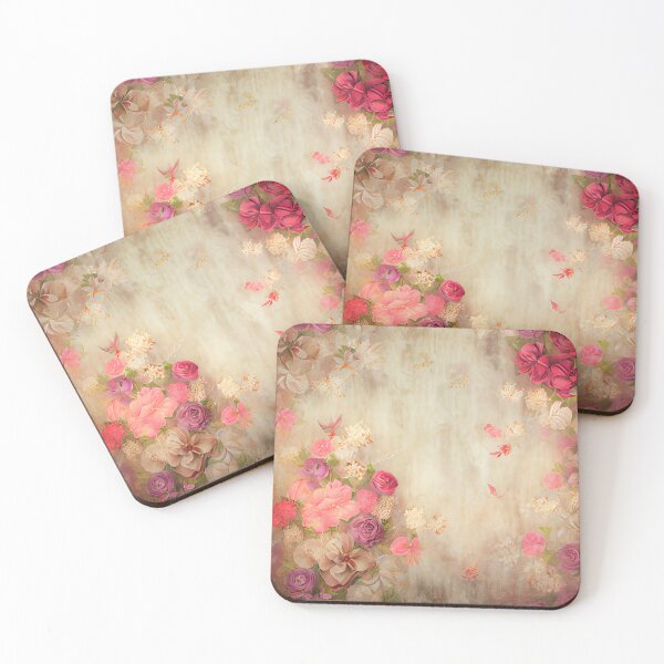 Item preview, Vintage floral Unique gift the ultimate valentine gift for her or him love heart collection designed and sold by GeoffBeattie.
