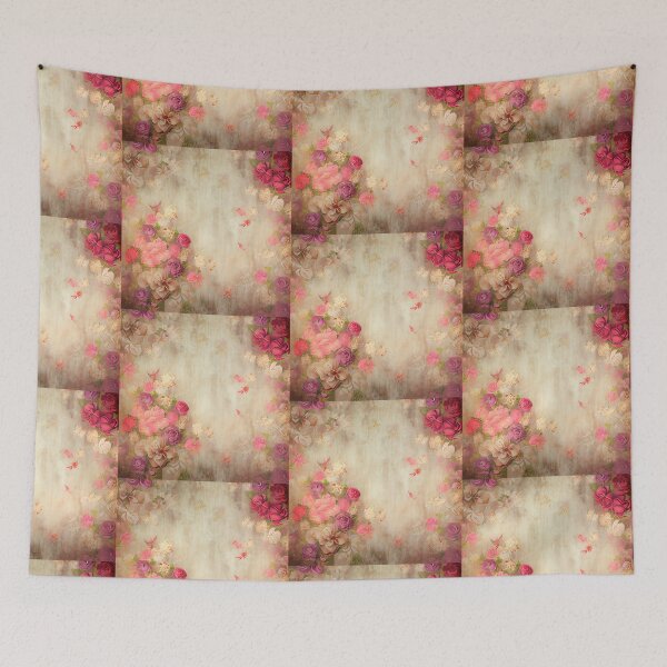 Item preview, Vintage floral Unique gift the ultimate valentine gift for her or him love heart collection designed and sold by GeoffBeattie.