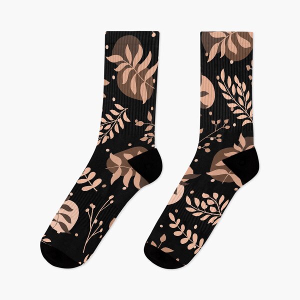 Item preview, Abstract and Minimalistic Tropical Forest (black-brown) designed and sold by Dorina Larsdotter.