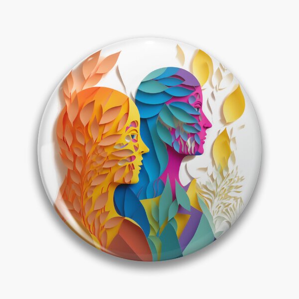 Item preview, Colorful Origami King and Queen designed and sold by Sudo-i.