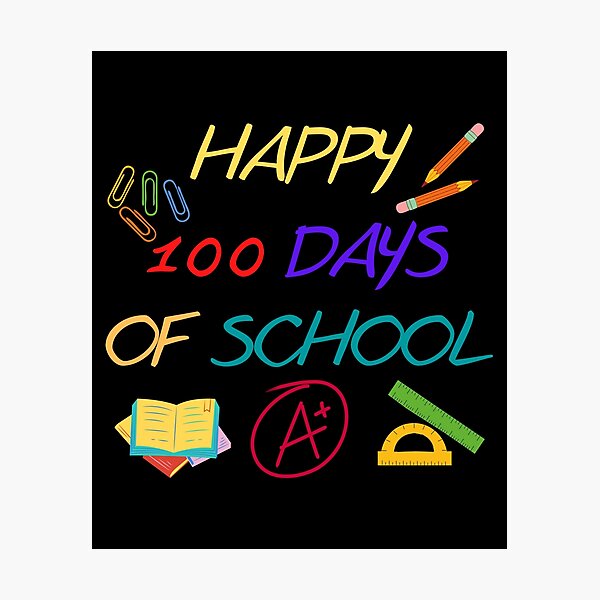 Item preview, Happy 100 days of school designed and sold by KA-designHU.