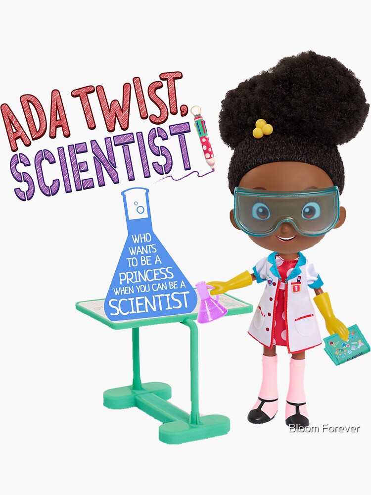 "Ada twist scientist series " Sticker for Sale by Docfariz Redbubble