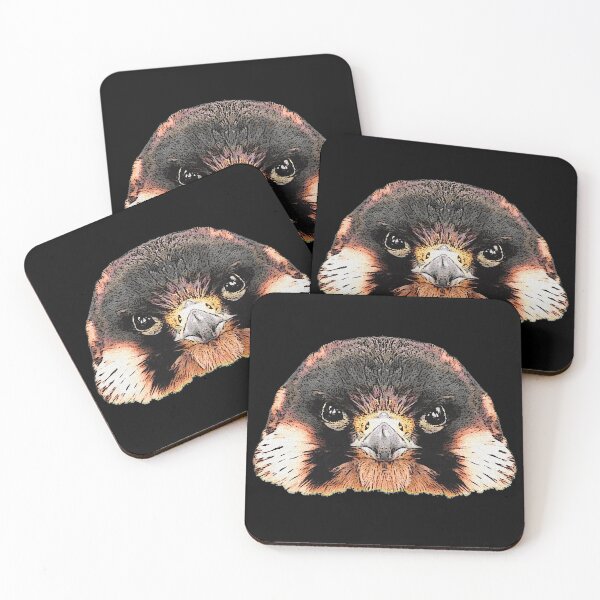 Item preview, falcon head, animal designs for men designed and sold by Kirei-Lily.