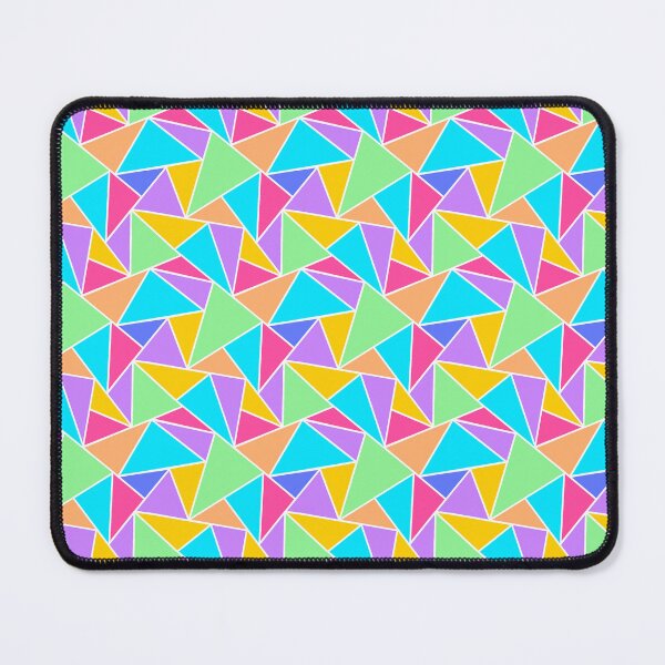 Item preview, Seamless Abstract triangle colourful pattern designed and sold by Charmy Design.