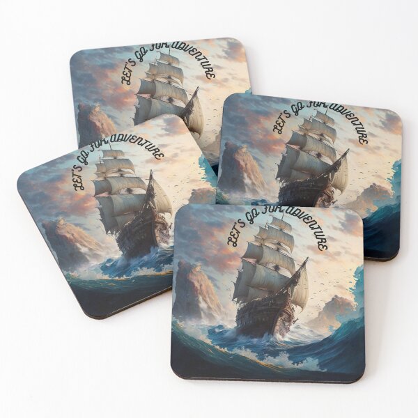 Item preview, Let's go for Adventures : Sea Ship designed and sold by UniversalMind4.